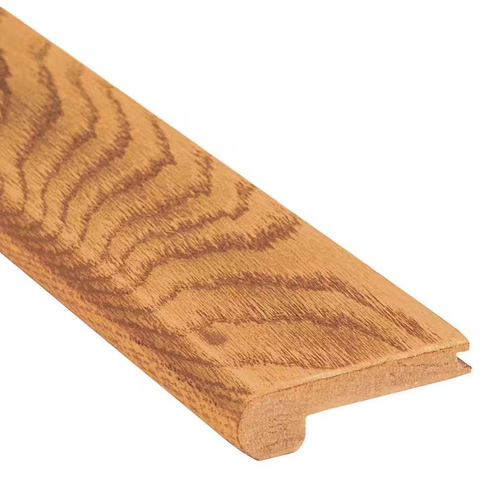 Red Oak 3/4 In. Thick X 3-1/8 In. Wide X 78 In. Length Stair Nose Molding