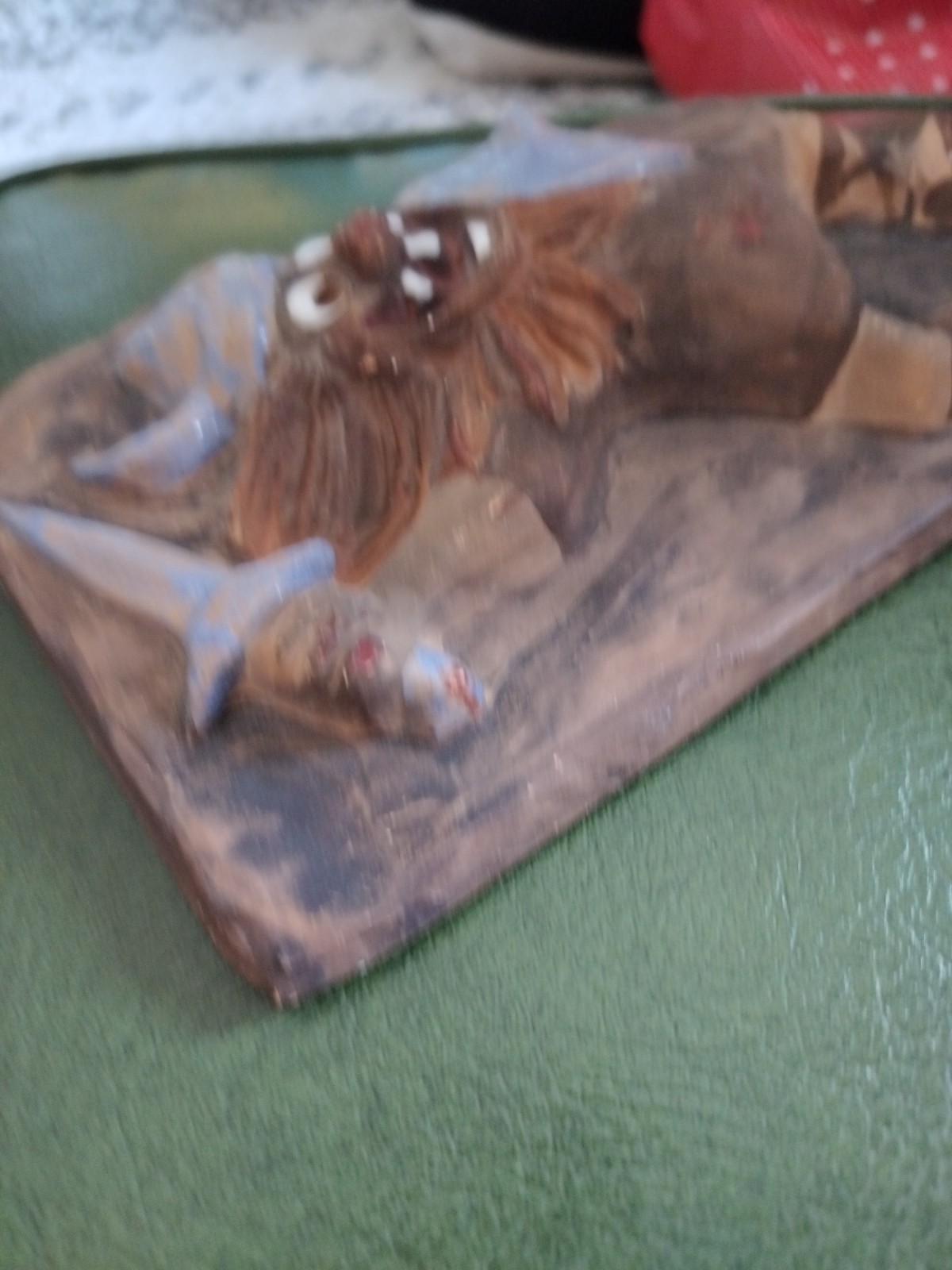 Vintage Viking Tile – Unique Clay Tile – Fantasy Decor – Made In Denmark Danish