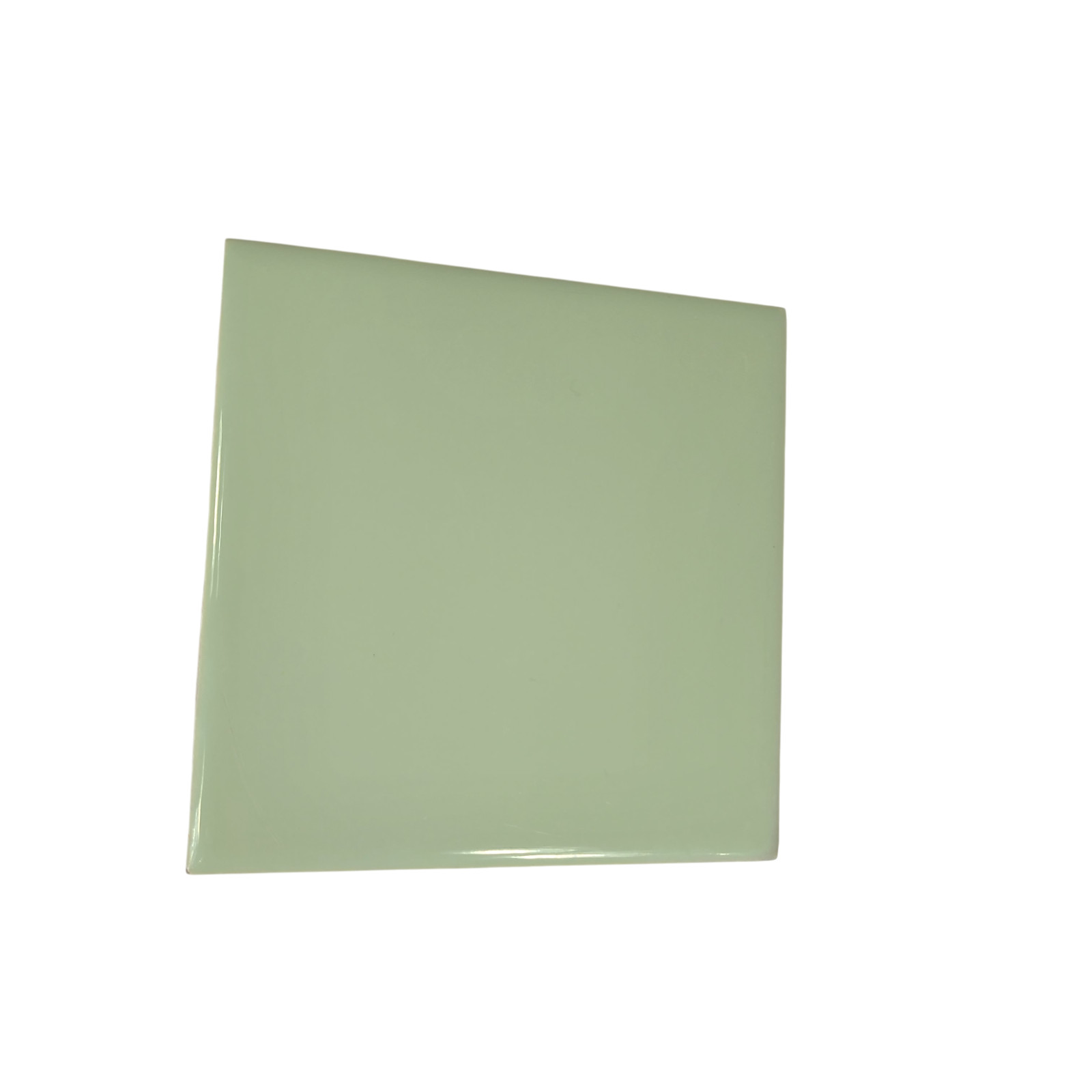 Green Jade Ceramic Tile 4 3/8 inch Jadeite Subway Backsplash Mid Century Modern
