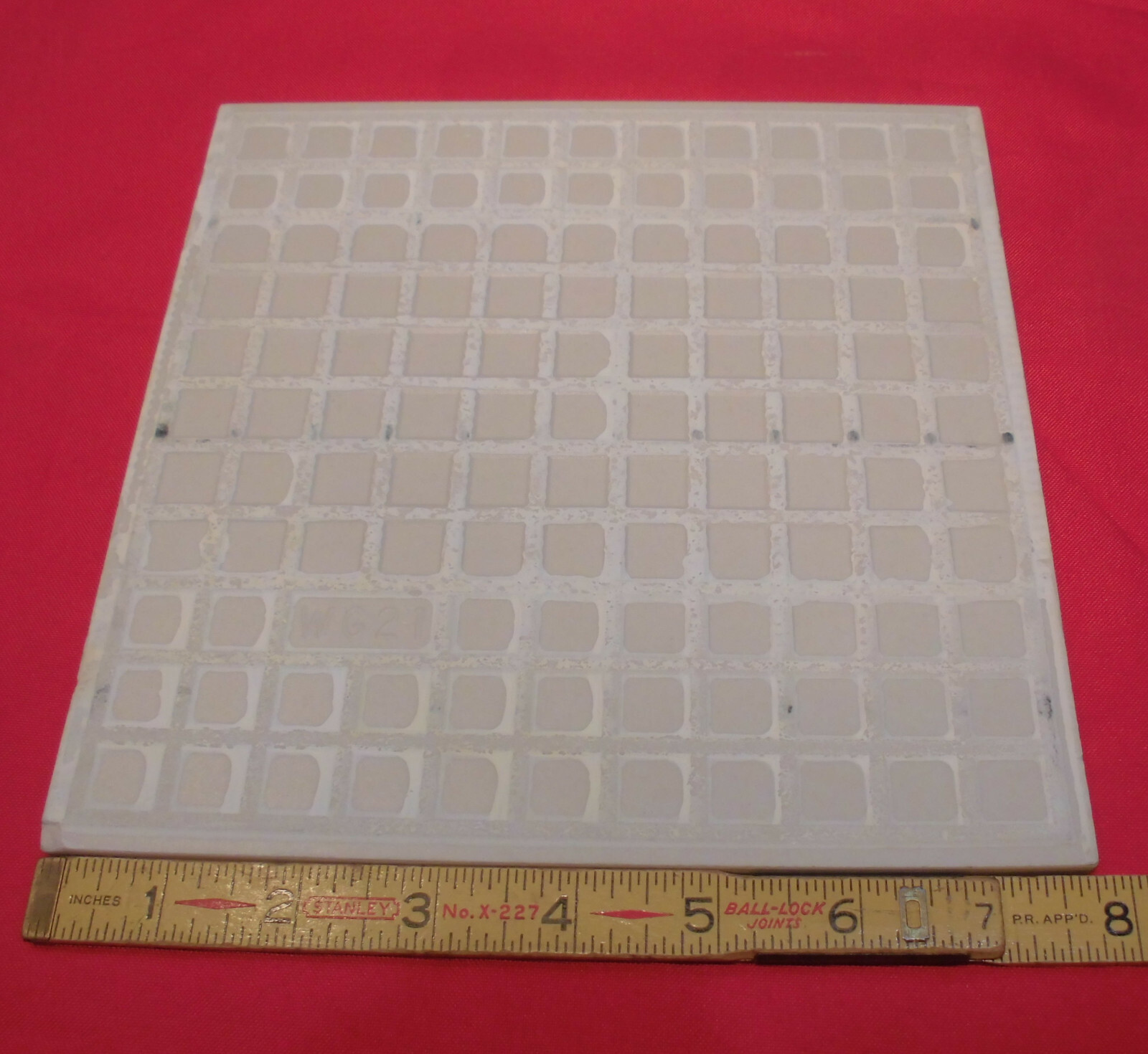 1 pc. *Biscuit Color* Porcelain-Ceramic Floor Tile: American Olean 8″ X 8″ NEW