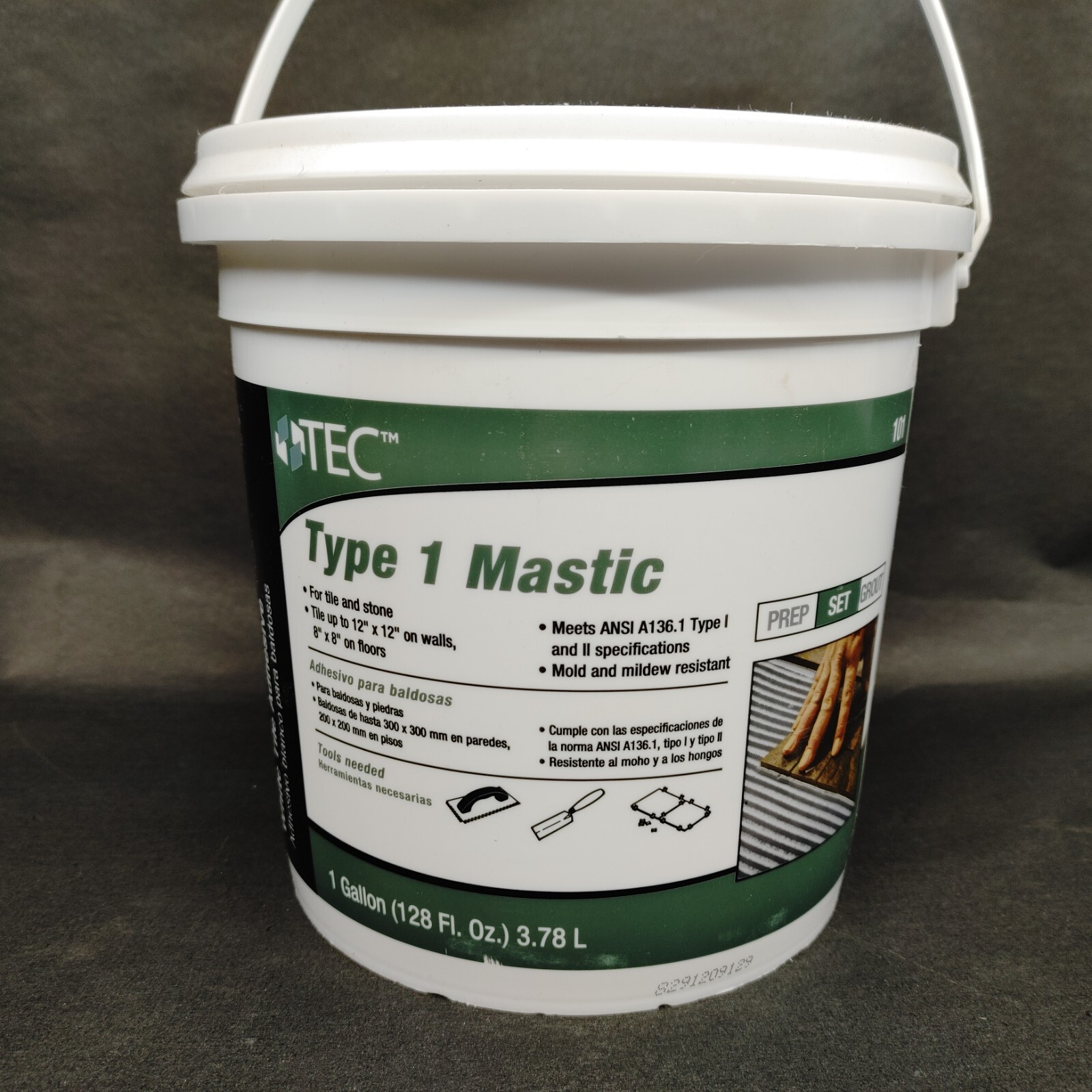 TEC Type 1 Mastic 1 Gallon White Tile Adhesive