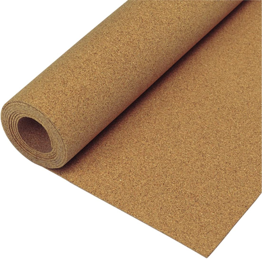 72000Q Natural Cork Underlayment Roll – 4 Ft. Wide X 50 Ft. Long X 6 Mm Thick –