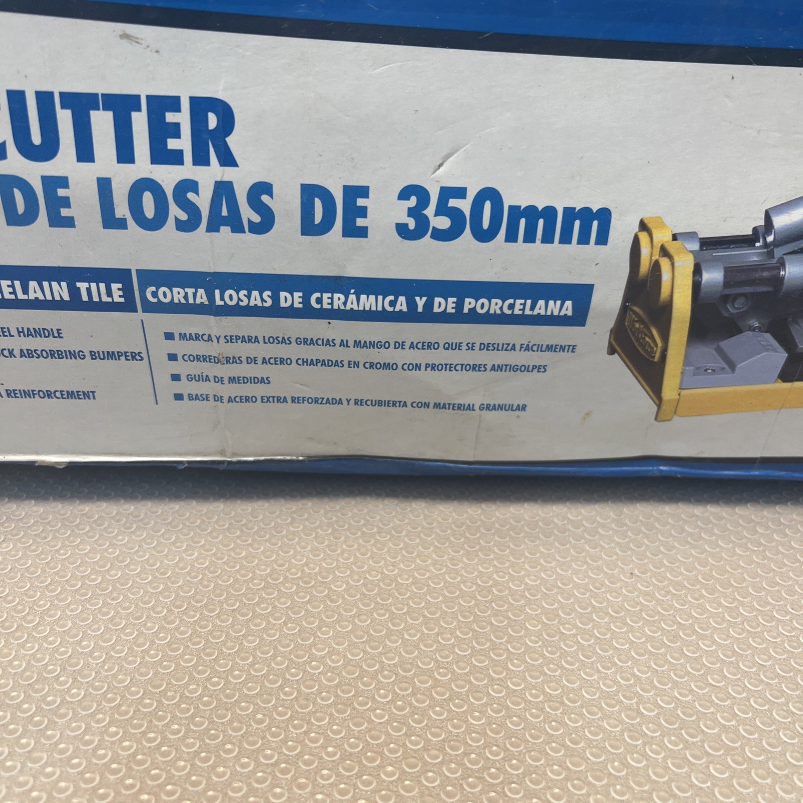 Workforce 14″ Tile Cutter THD14 Ceramic Porcelain Tile Tool Used Box Is Damaged