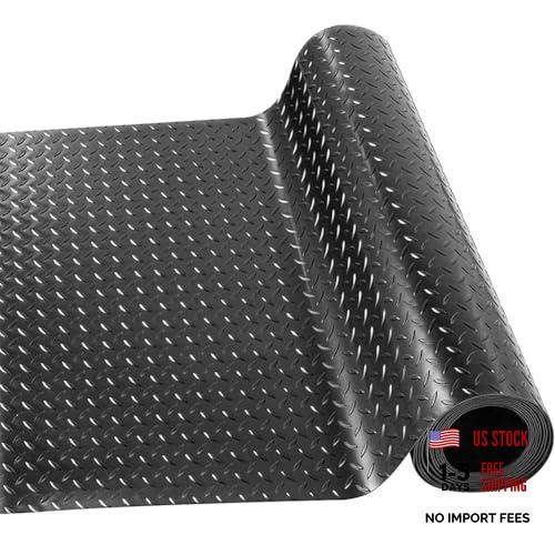 Garage Floor Mat, PVC Flooring Roll Thickened Garage Mats, Heavy Duty 2FTx4FT