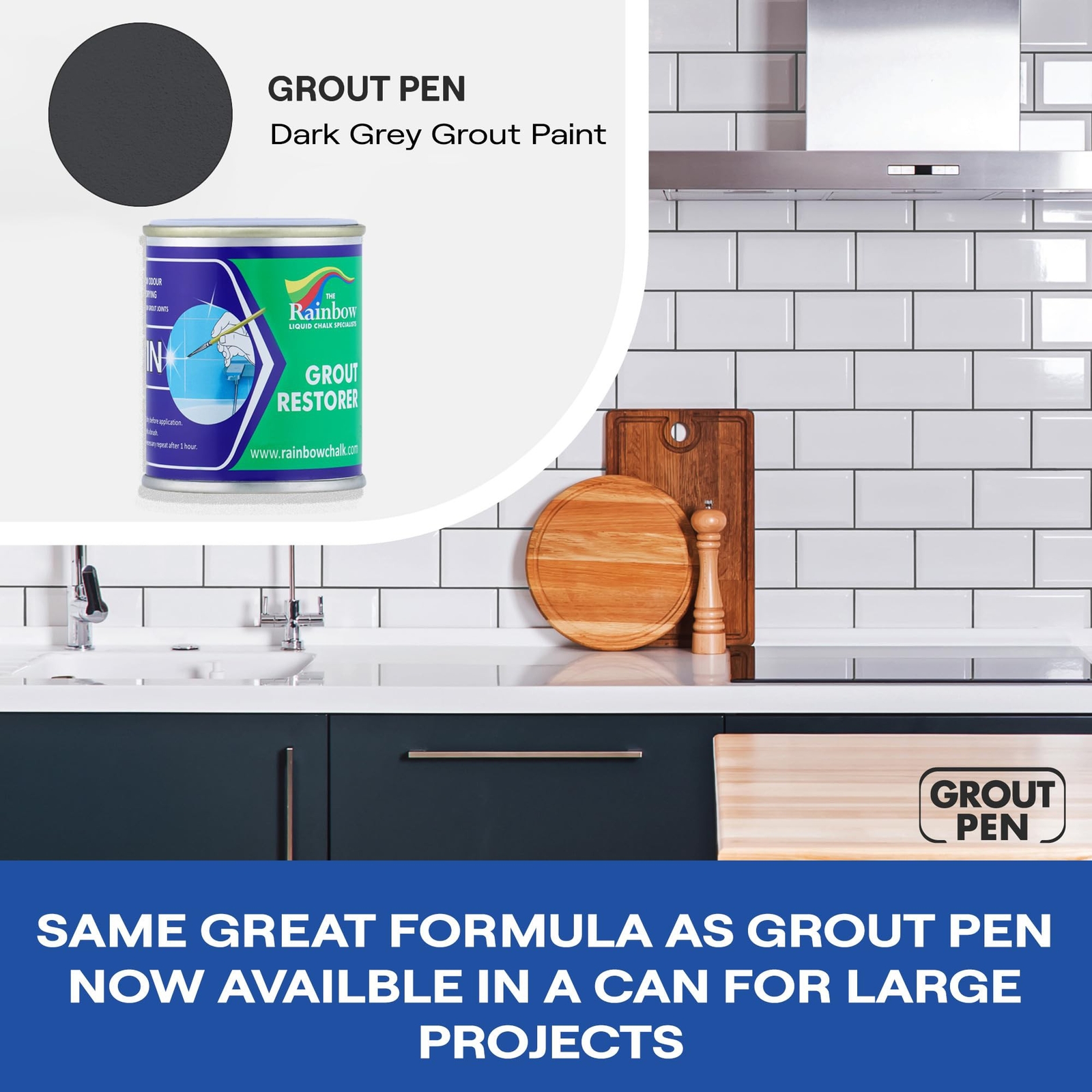 Grout Pen Grout Paint: Waterproof Tile Paint Grout Refresh Restorer for Floor…