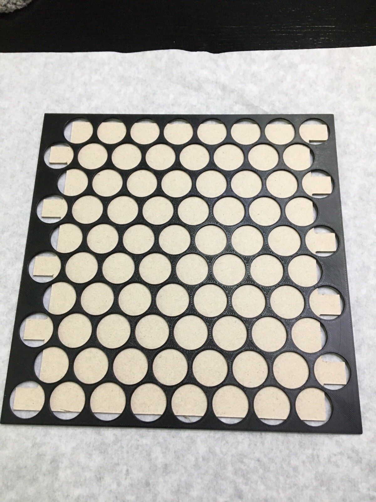 Penny Tile Template jig Real US currency Mosaic Pattern 7.25×7.25”