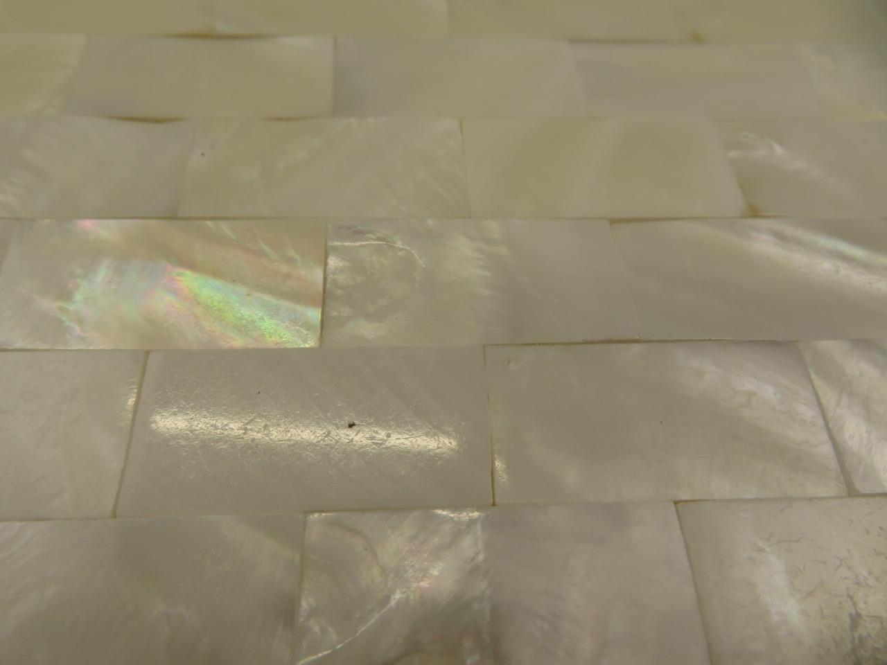 Art3d 12″x12″ Mother of Pearl Shell Mosaic Tile Backsplash Kitchen Bathroom