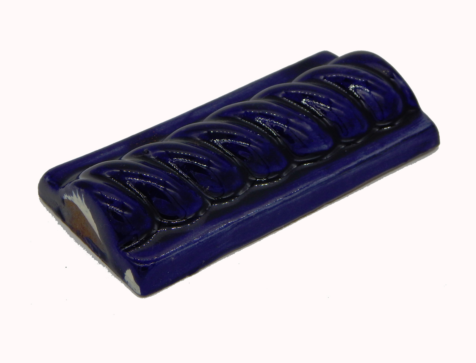 12 Braid Trim Tiles Mexican Rope Trims Ceramic Moldings Tiles Washed Cobalt Blue