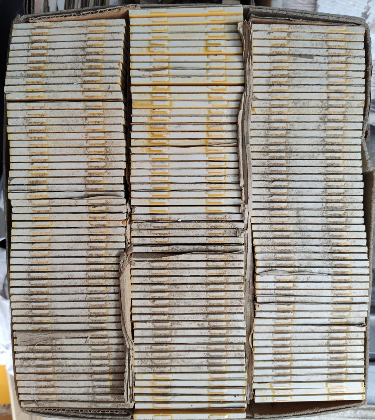 NOS LOT (9) NEW Vintage H&R Johnson England Ceramic Tile 4.25″ – SOLD BY SQ FT