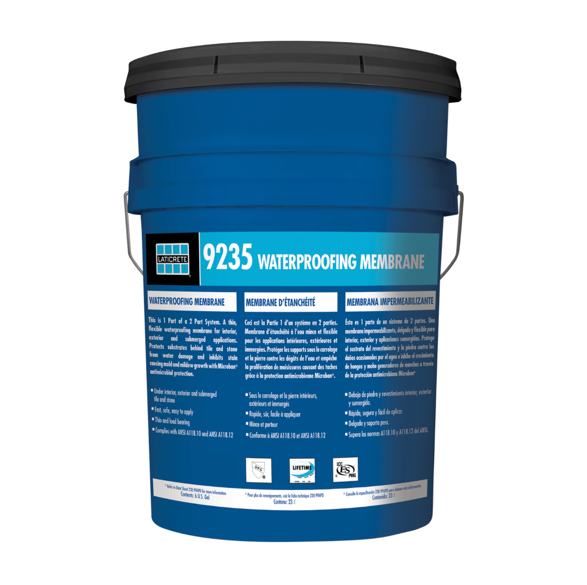 Laticrete 9235 Waterproofing Membrane – Full Unit (6gal)