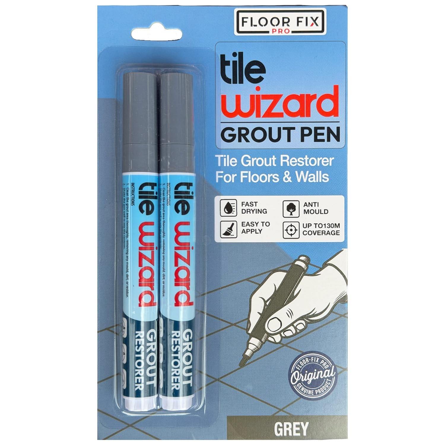 Gray Grout Pen Tile Grout Paint Marker from | Waterproof Grout Colorant & Sea…