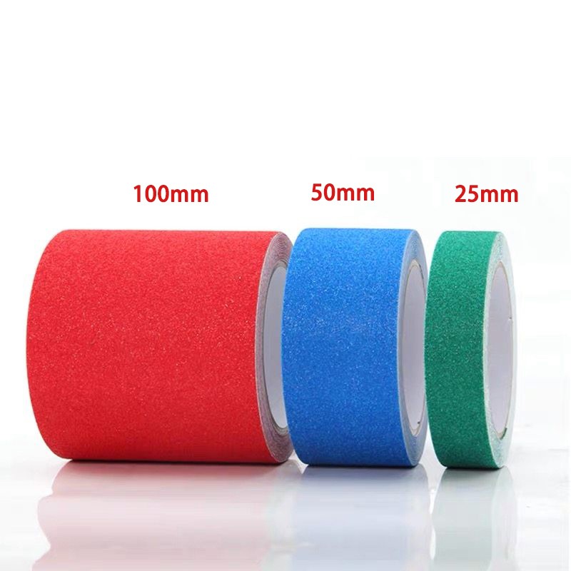 5M PVC Anti Slip Tape High Grip Self-Adhesive Safety Flooring Sticky 25/50/100mm