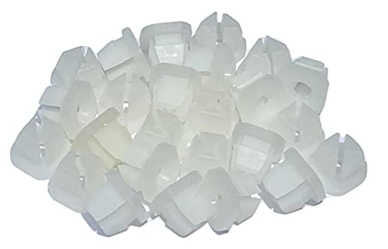 Nylon Trim Screw Nuts- Headlight Bezel, Trim, Grille, etc.- for GM- Qty.25-