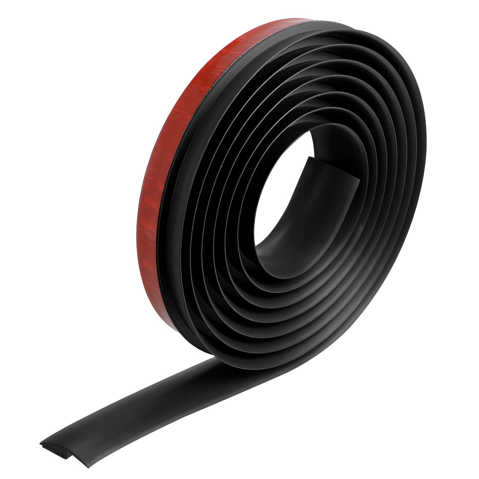 9.84ft PVC Floor Transition Strip Self Adhesive Carpet to Tile Strip Black