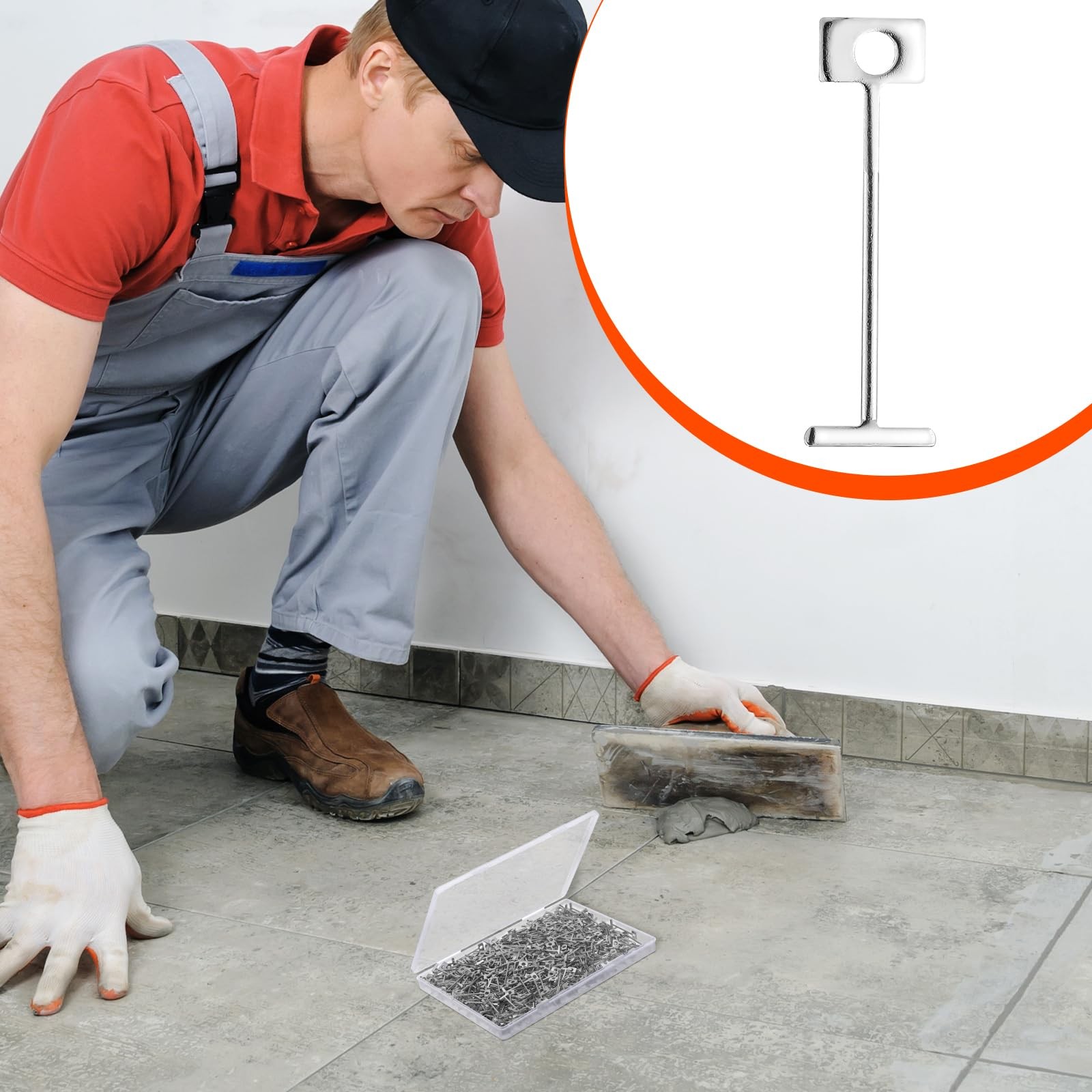 MorningRo 500pcs 1/16″ Replacement Steel Needles Tile Leveling System 1.5mm…