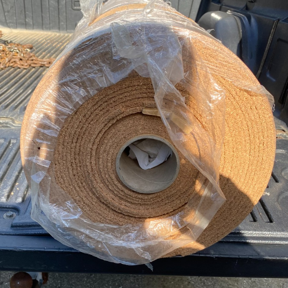 200 Sq. Ft. 1/4 In. Cork Underlayment Roll | Qep Sound Flooring Natural Barrier