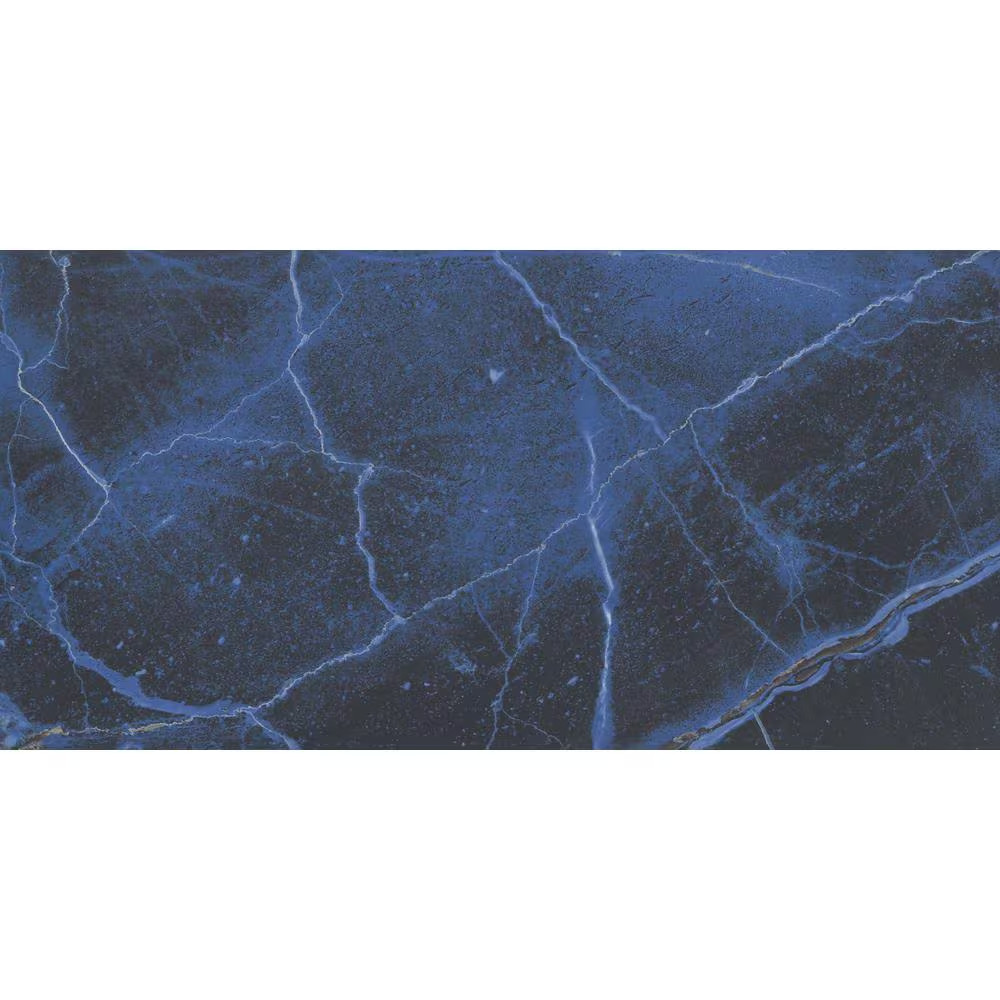 Parkview Blue 11.81 In. X 23.62 In. Matte Porcelain Field Tile