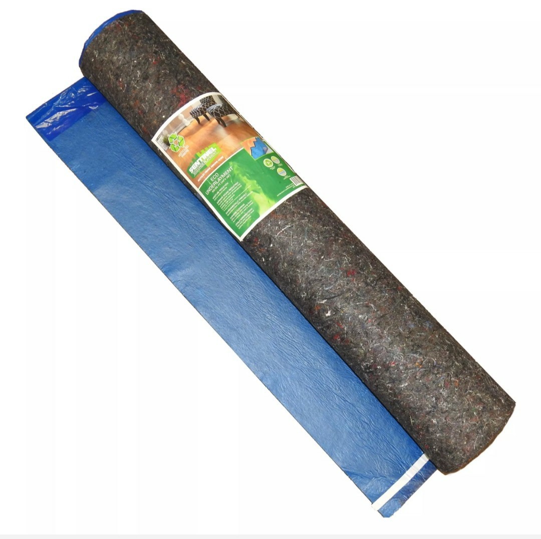 Vapor Barrier Flooring Underlayment for Laminate 100sqft 43″ x 24ft by Sentinel