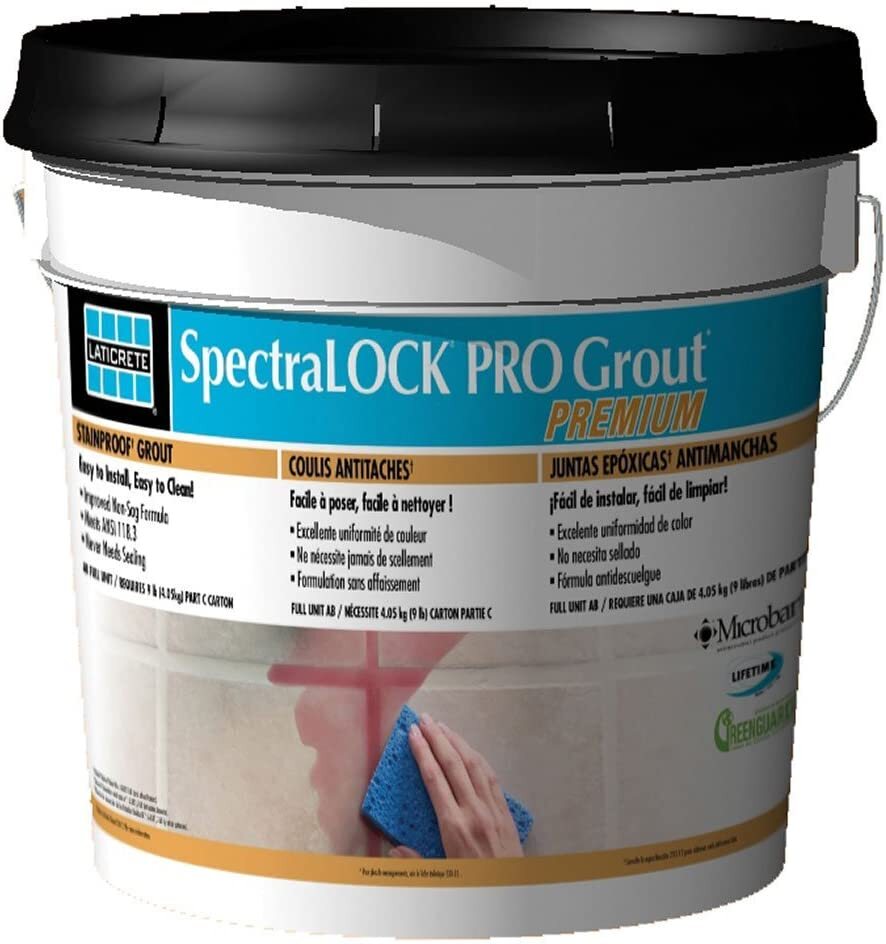 Laticrete SpectraLOCK Pro Premium Grout AB Full Unit Requires 9 LB Part C Carton