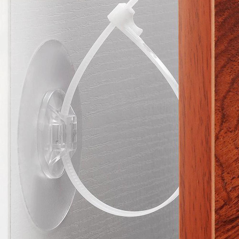 2Sets Transparent Anti-Shake Furniture Fixing Strap Safety Tool for Home Use