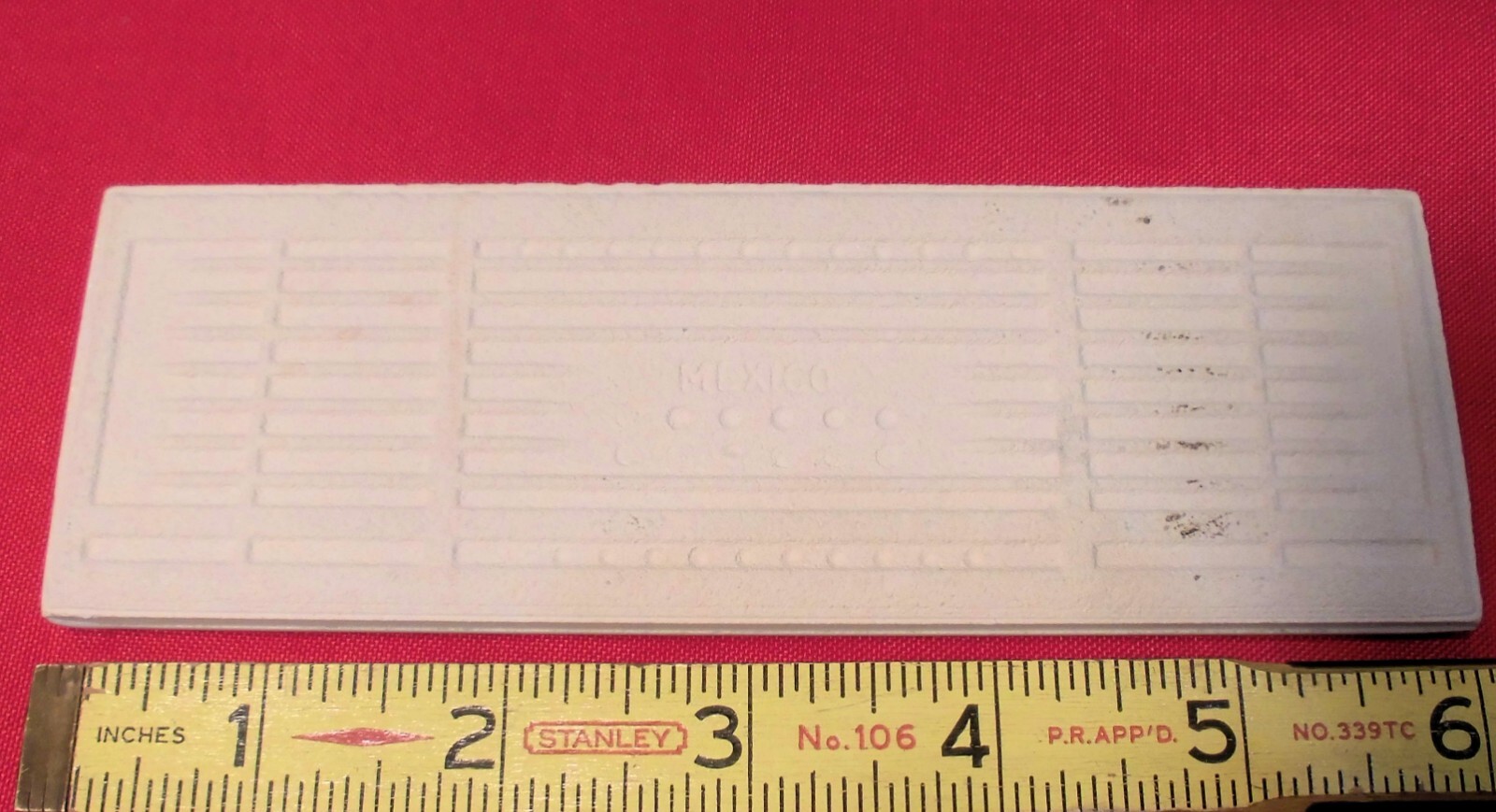 1 pc. Glossy Arctic White: 2″ X 6″ Bullnose Ceramic Tiles by Daltile, New Stock