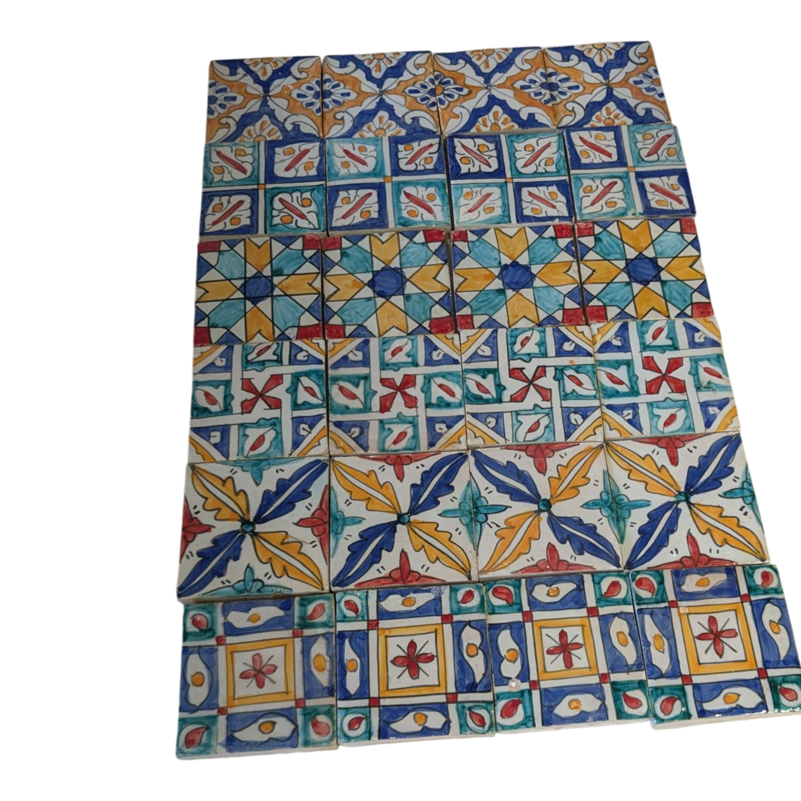 25x Moroccan Zellige Mosaic Tiles Rrp225 40x60cm2 End of Line