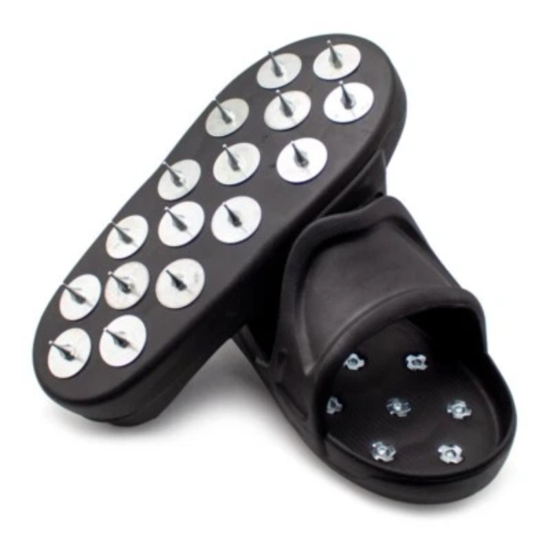 1 Pair Flexible Spiked Shoes for Epoxy Floor Coating Epoxy Paint Self-Leveling