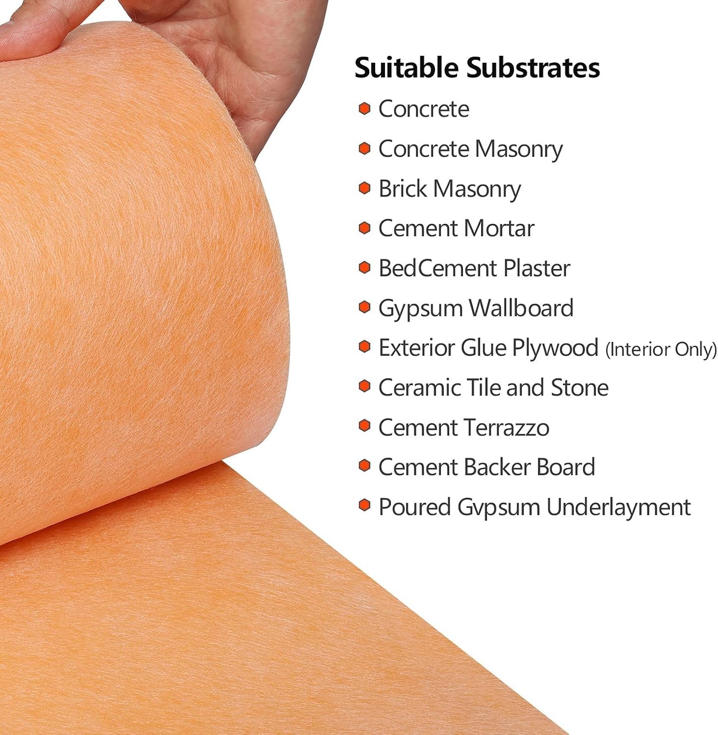 Flexible Waterproof Membrane 5in x 100 Ft – Ultimate Protection for Floors