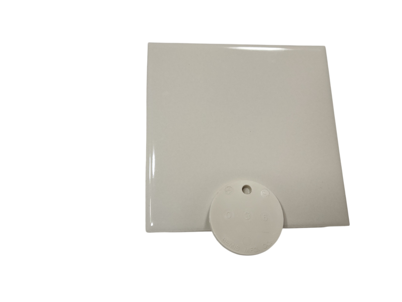 Beige Bone Almond Ceramic Tile 4.25 in 724764067009 Natural Classic Color 036