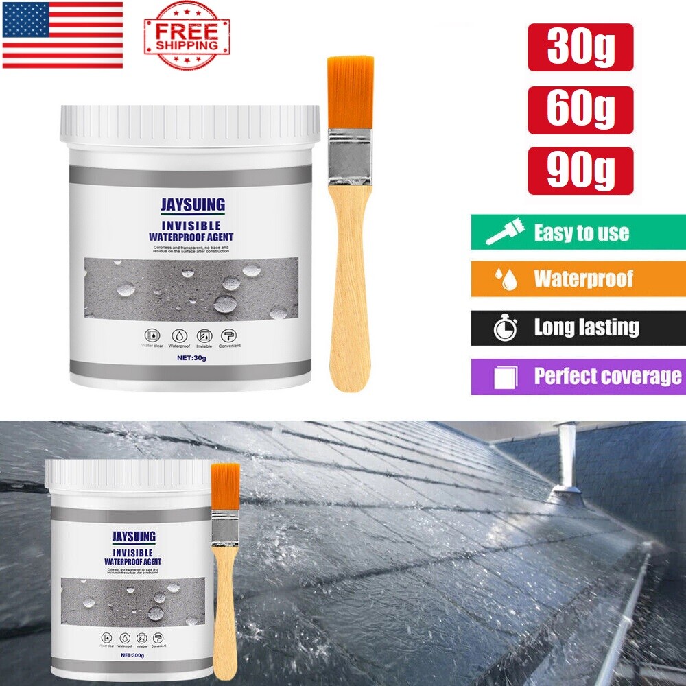 30/60/90g Waterproof Anti-Leakage Agent Invisible Seal Adhesive Seal Coating