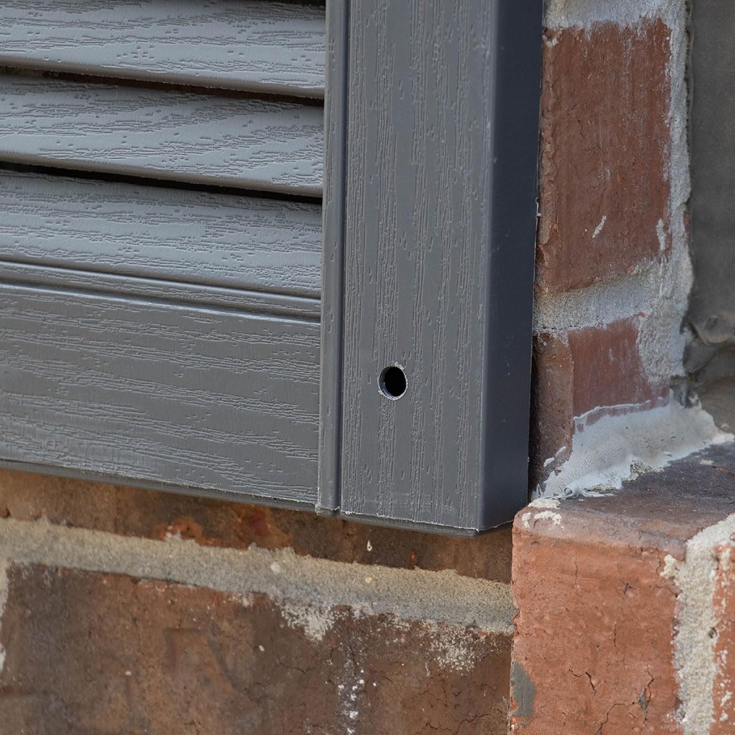 Builders Edge 14.75 in. W x 55 in. H Builders Edge, Standard Two Equal Panels…