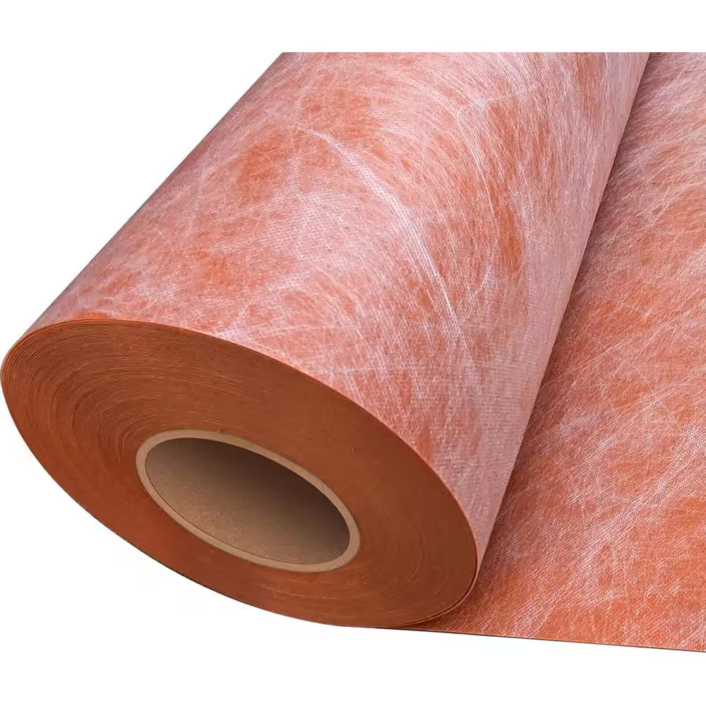 Waterproof Membrane 325 Sq. Ft. Roof Tile Underlayment PE Fabric for Shower Wall