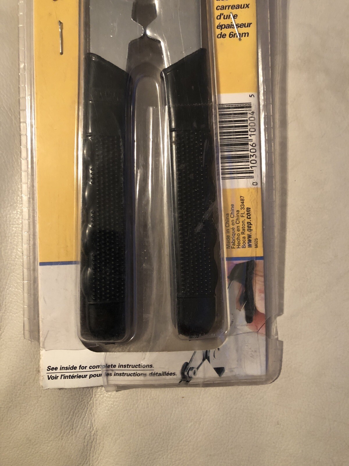 QEP 8″ Tile Pliers 10004 – BRAND NEW Open Package. Scores And Snaps Ceramic Tile