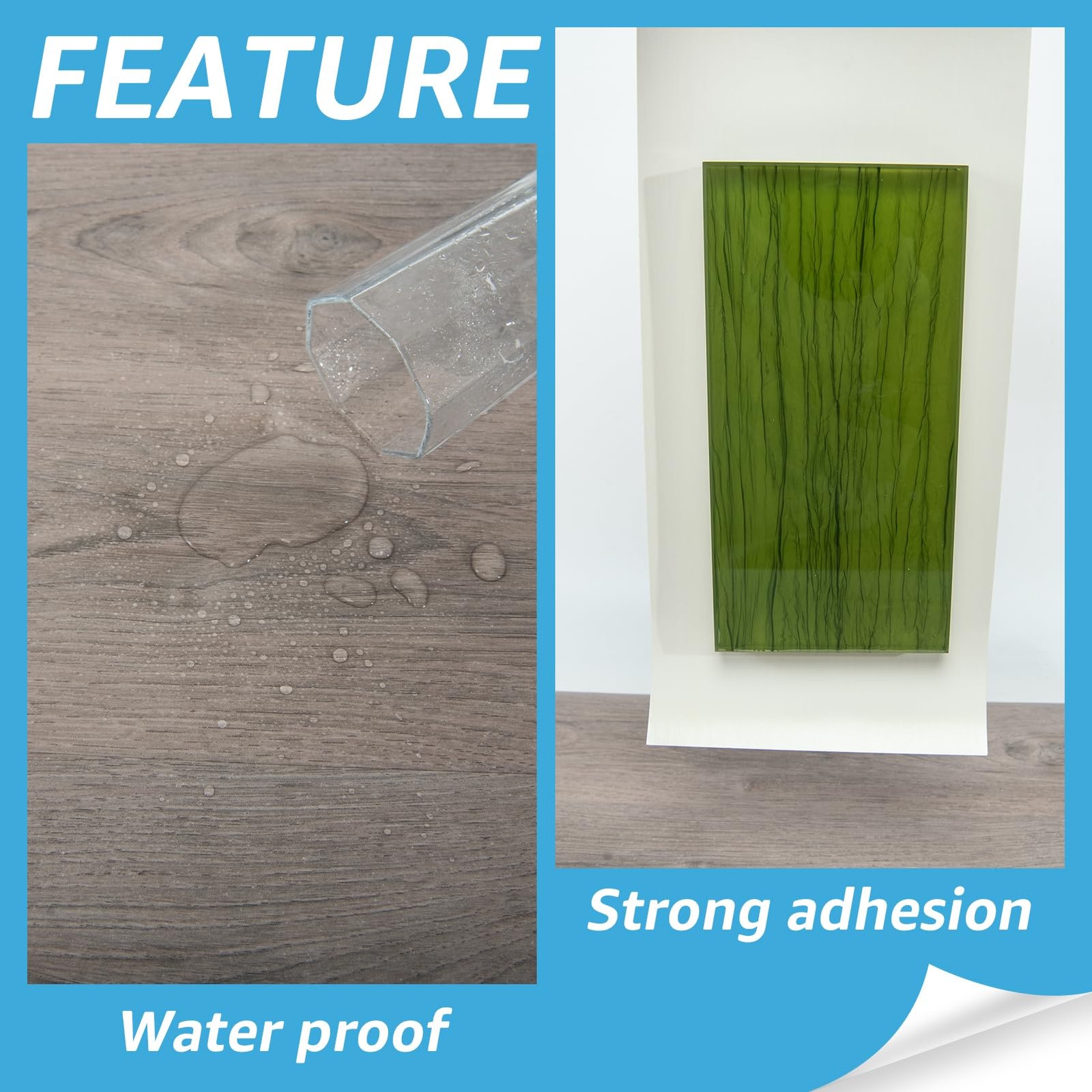 Art3D 15 Sq.Ft Peel And Stick Floor Tiles 10Pcs Luxury Vinyl Plank Flooring