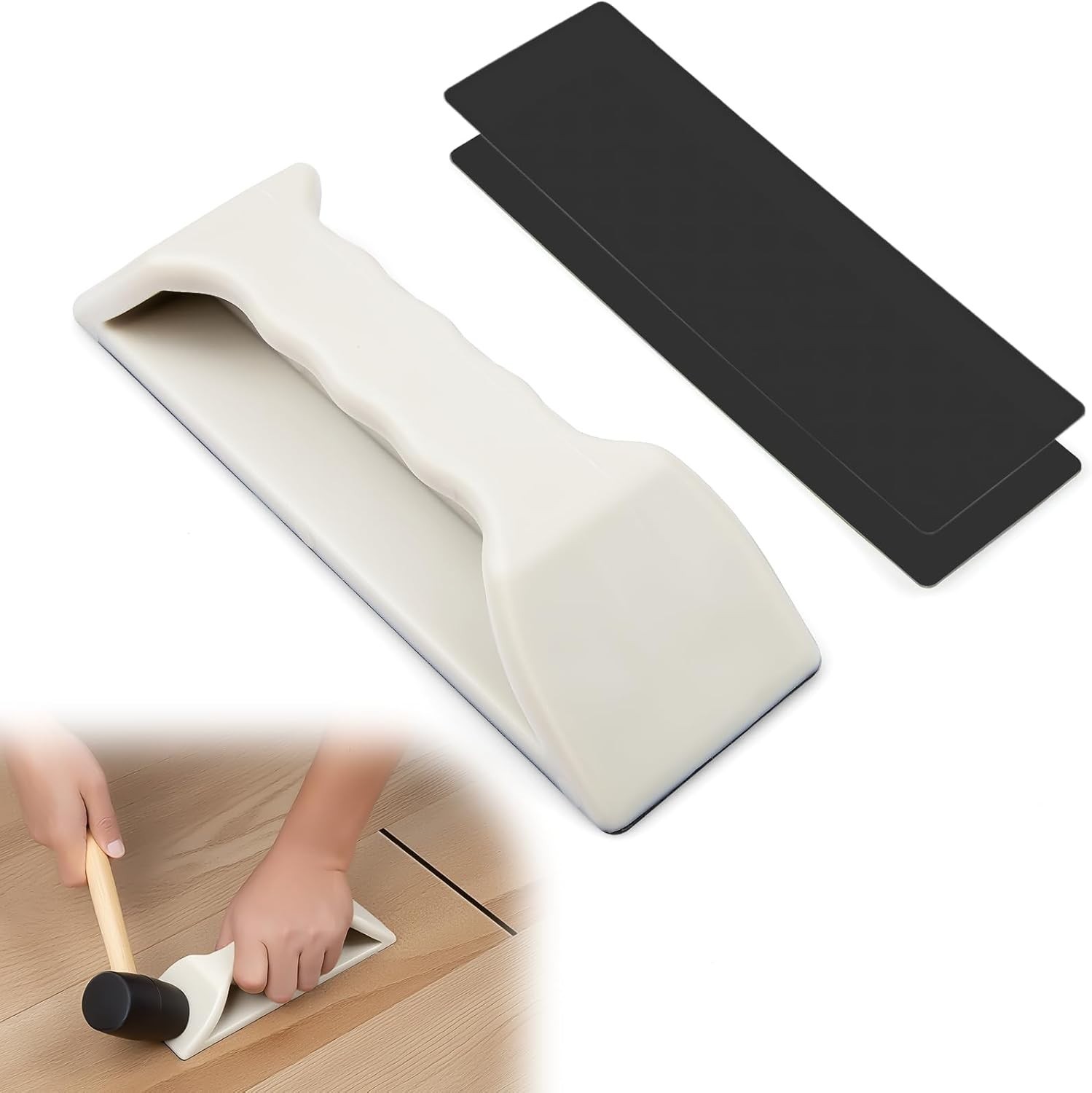 Floor Gap Fixer Tool, Heavy-Duty Plank Grabber Laminate Flooring Tools Wood F…
