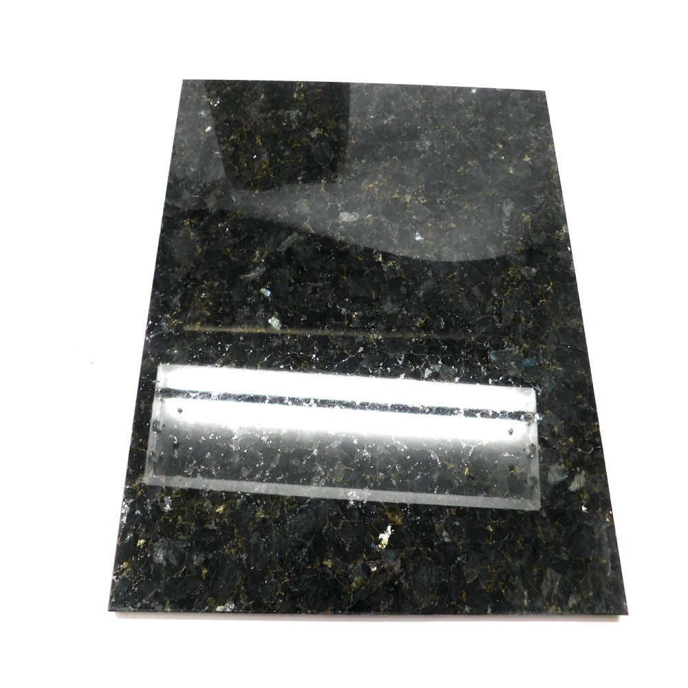 (Lot 10) Daltile Natural Stone Floor Tile Granite 12″ x 12″ Green Emerald Pearl