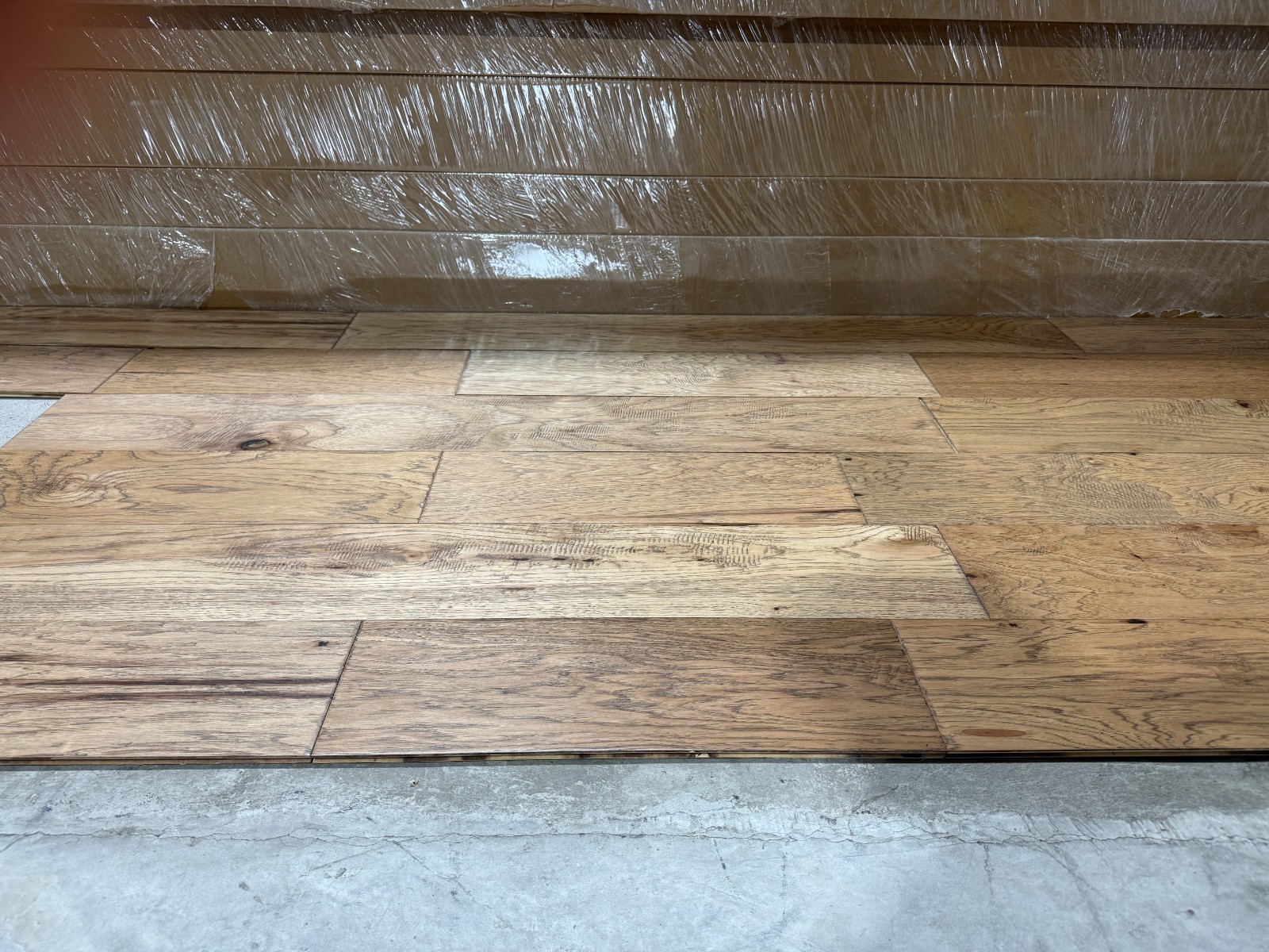 1200 Sq ft Monte Carlo Giacomo Hand Scraped Engineered Hardwood Flooring
