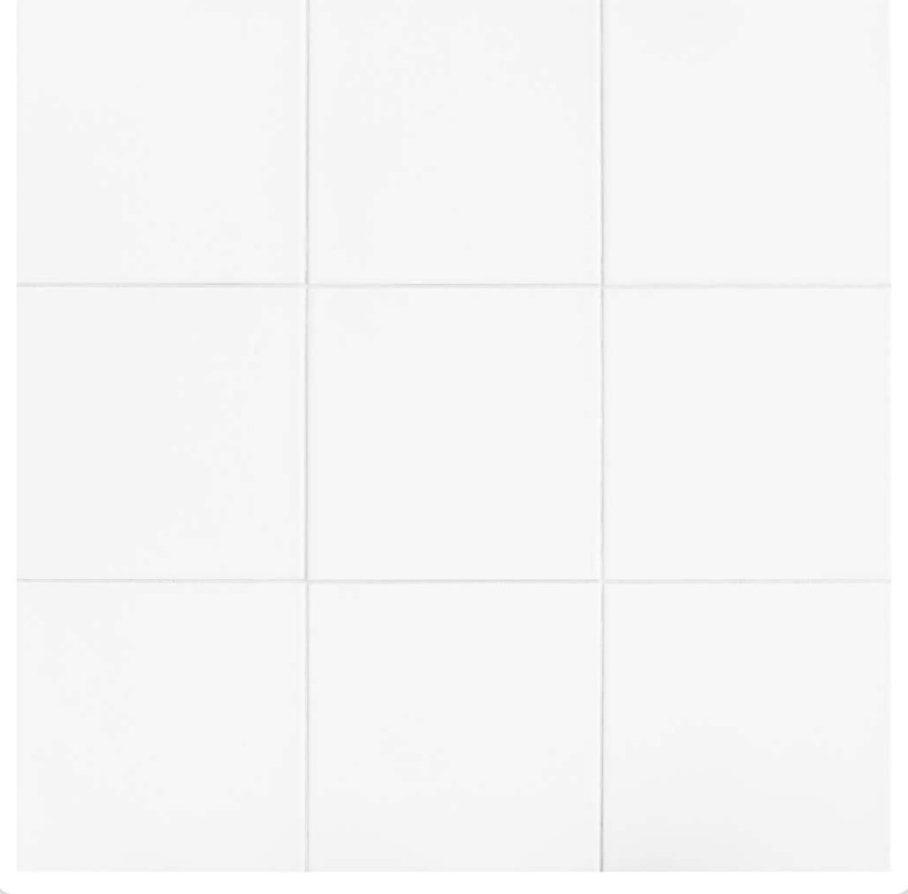 Lot of 11 Unopened Cases-Daltile Glacier White 12×12 Ceramic Tile-LOCAL PICKUP