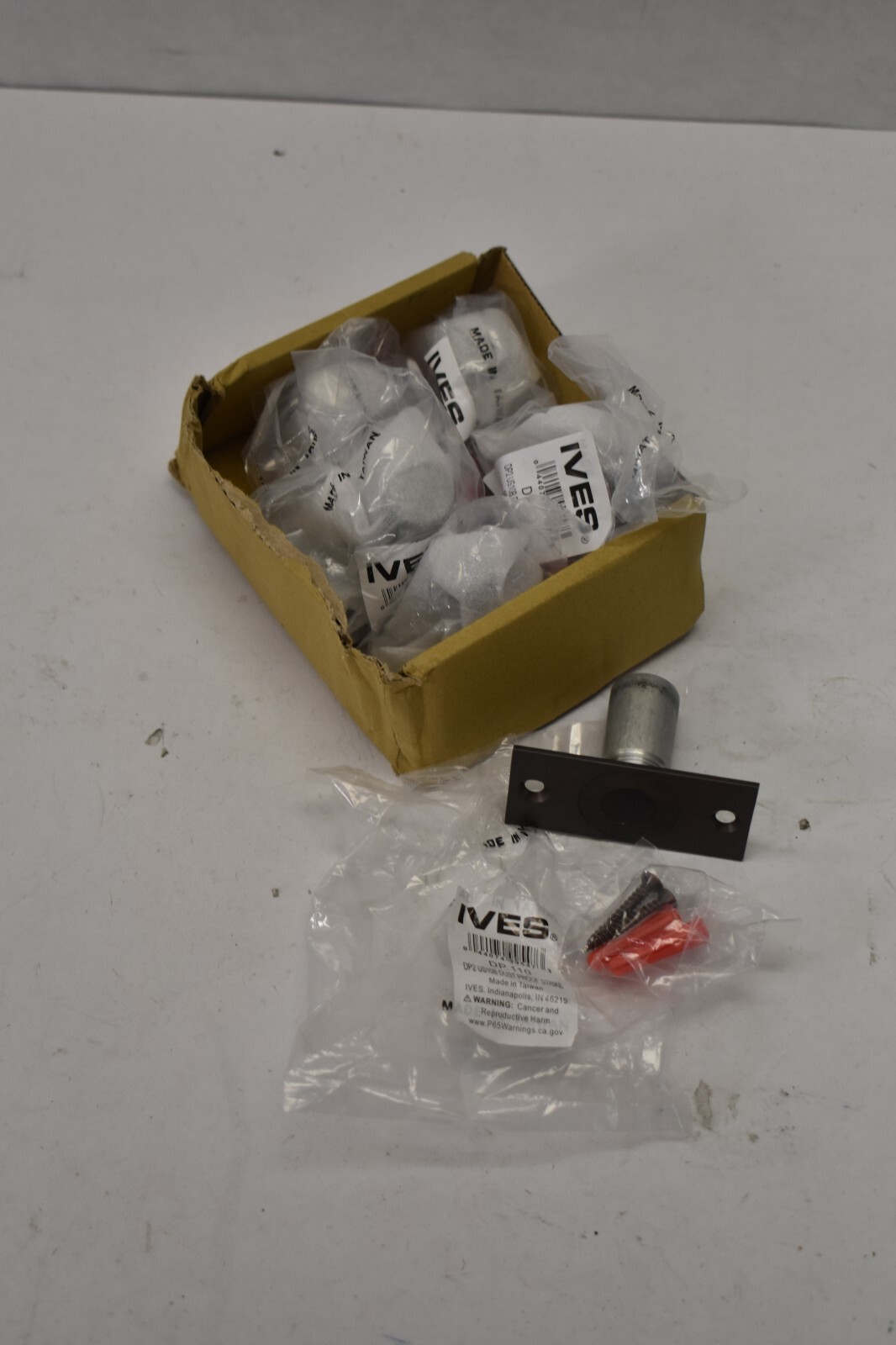 Lot of 6 Ives Commercial Dust Proof Strikes For Floor Oil Rubbed Bronze Finish