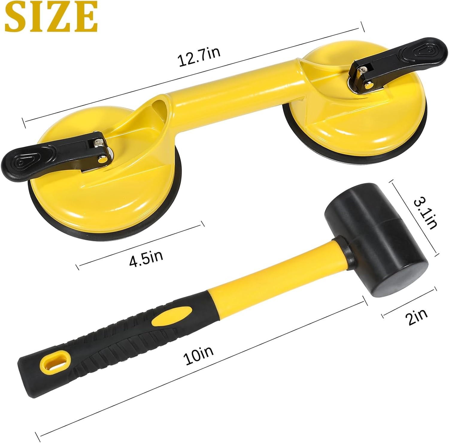 Floor Gap Fixer Tool for Laminate Floor Gap Repair Plank Grabber Includes Hea…