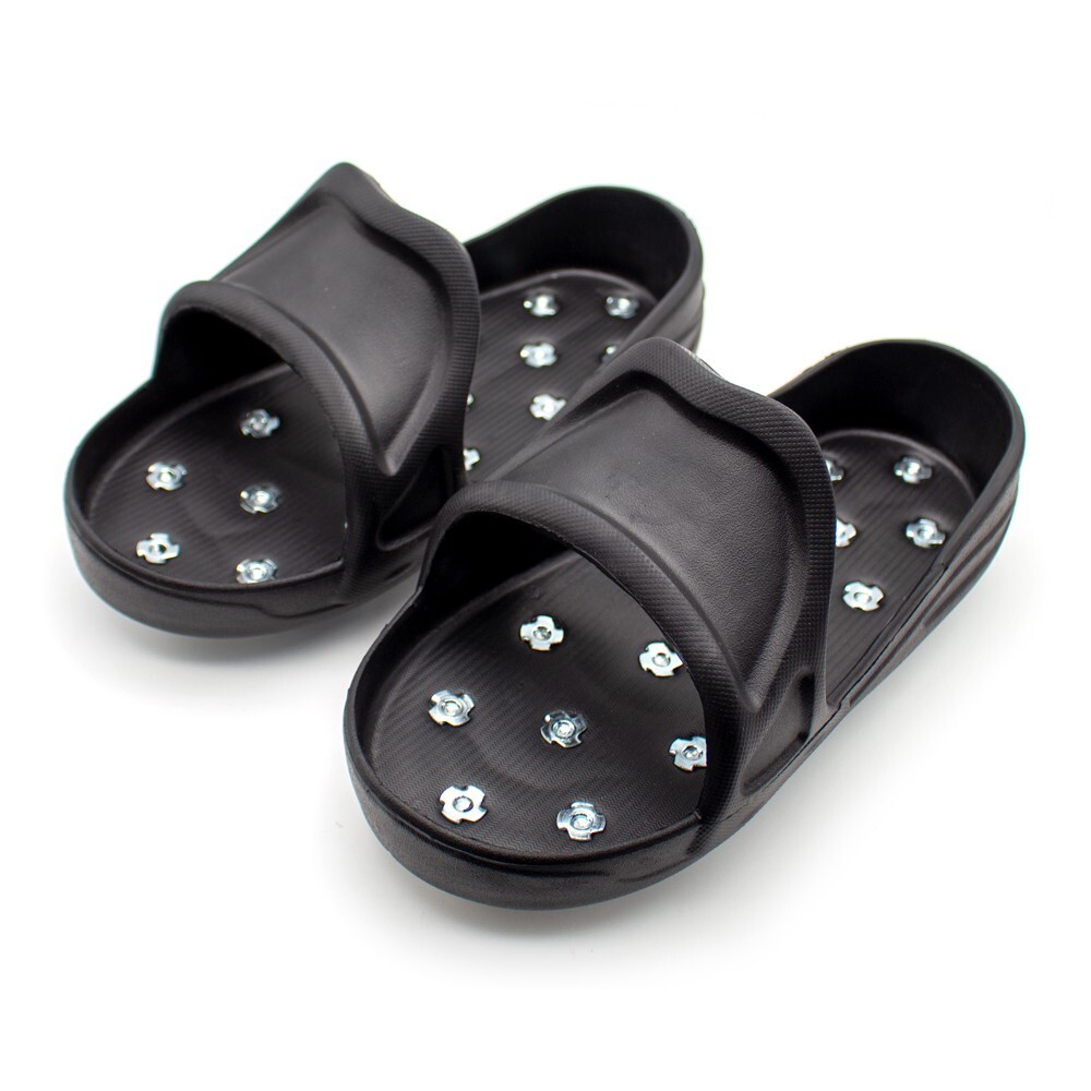 1 Pair Flexible Spiked Shoes for Epoxy Floor Coating Epoxy Paint Self-Leveling