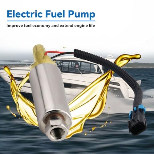 Low Pressure Electric Fuel Pump Compatible With Mercury Mercruiser Marine Boat