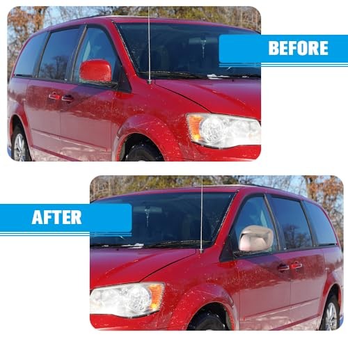 Left Right Chrome Mirror Covers for Grand Caravan Routan – Left Right