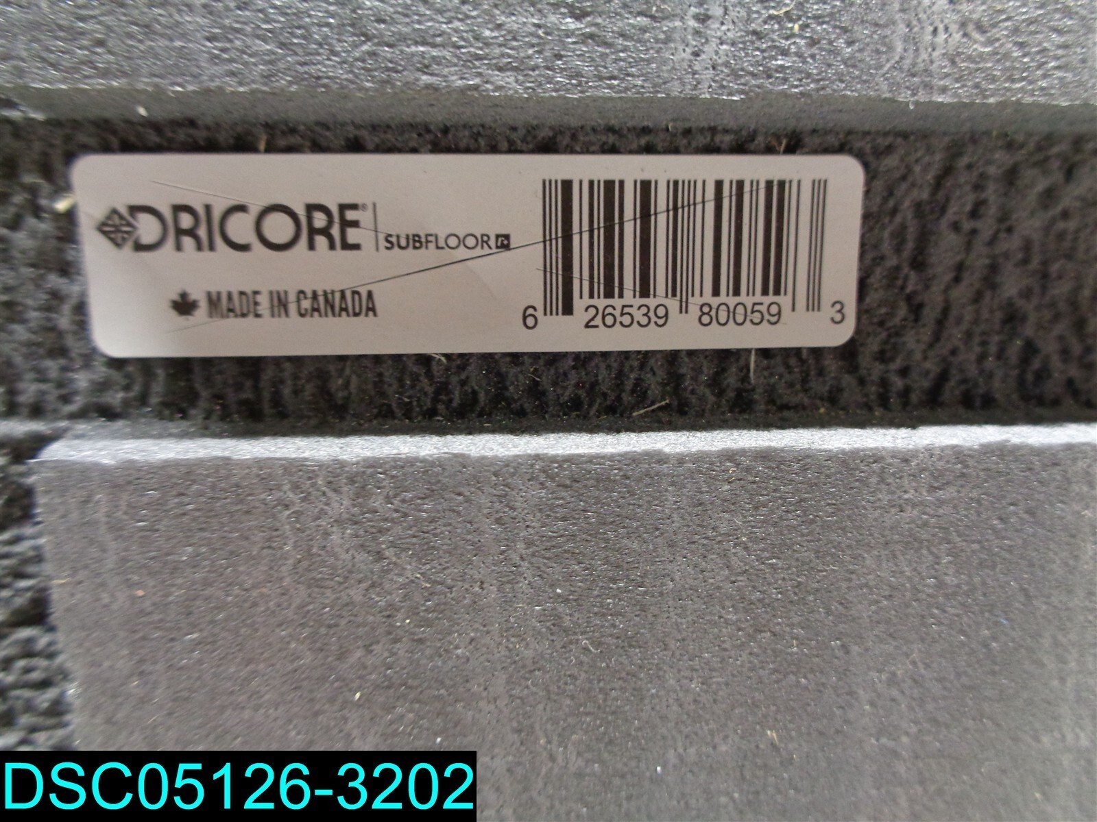 QTY=6: DRIcore Standard 1-in Flooring Underlayment 23-5/8″ X 23″ 626539800593