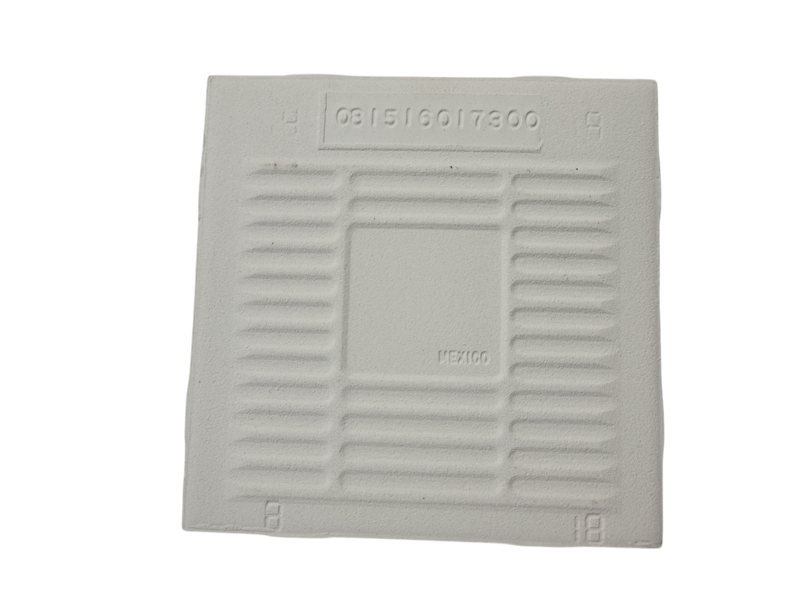 Pale Pink Ceramic 4.25 in Tile Subway Square Mid Century Modern Color 363 Blush