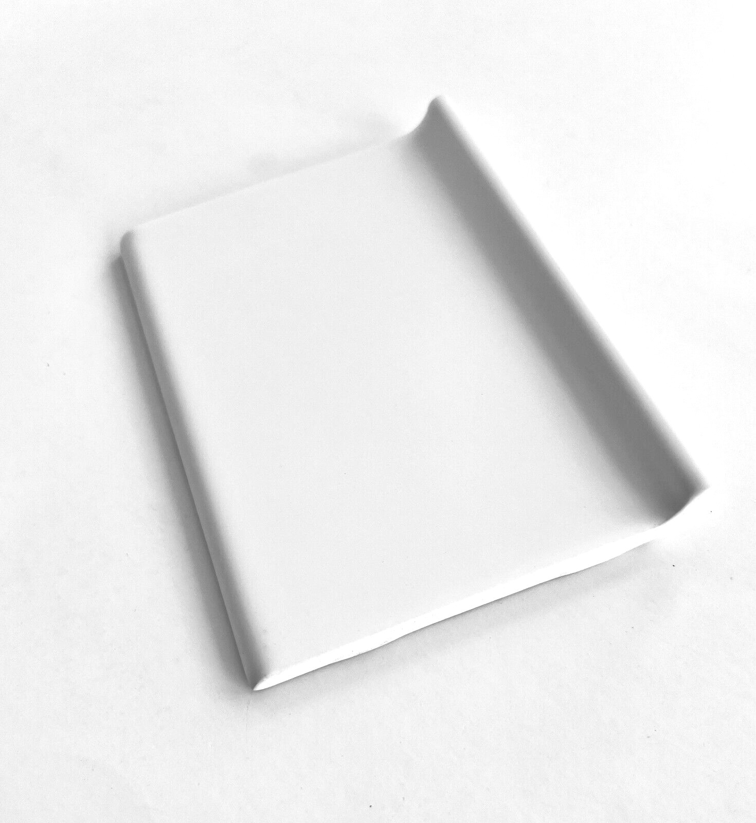 4×6 Arctic White Matte 0790 Ceramic Tile Sanitary Cove Base Wall Floor Trim