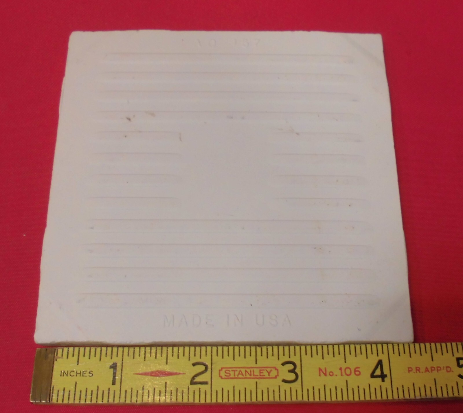 1 pc. Buckwheat/Browns: 4-1/4″ Ceramic Tile: Matte-Crystalline, American Olean