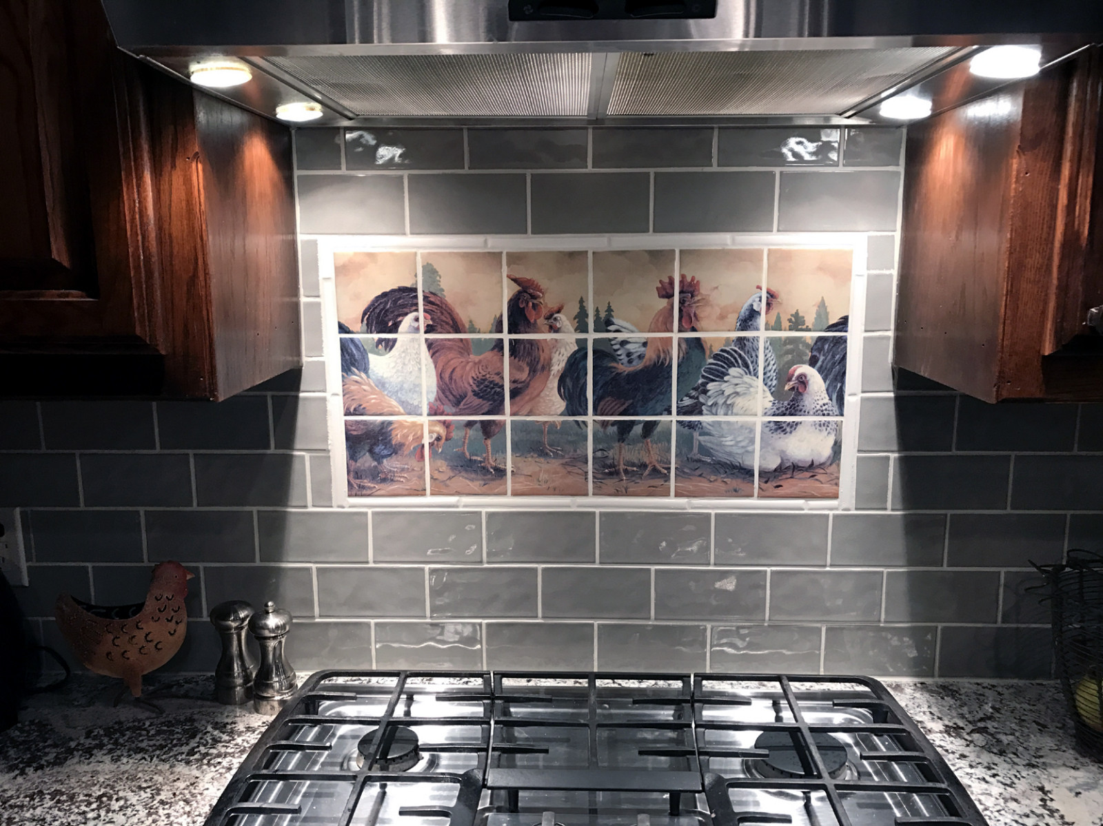 Art Mural Ceramic Countryside Backsplash Bath Tile #400