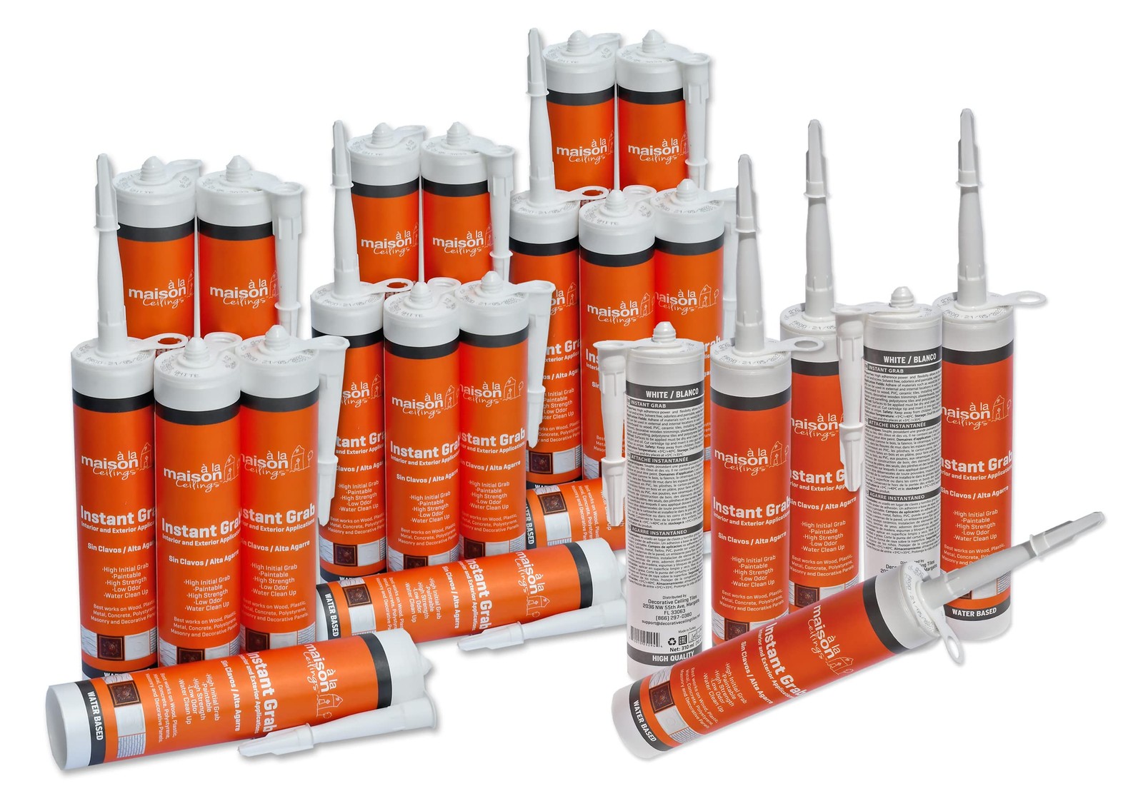 À LA MAISON CEILINGS Adhesive Pack of 24