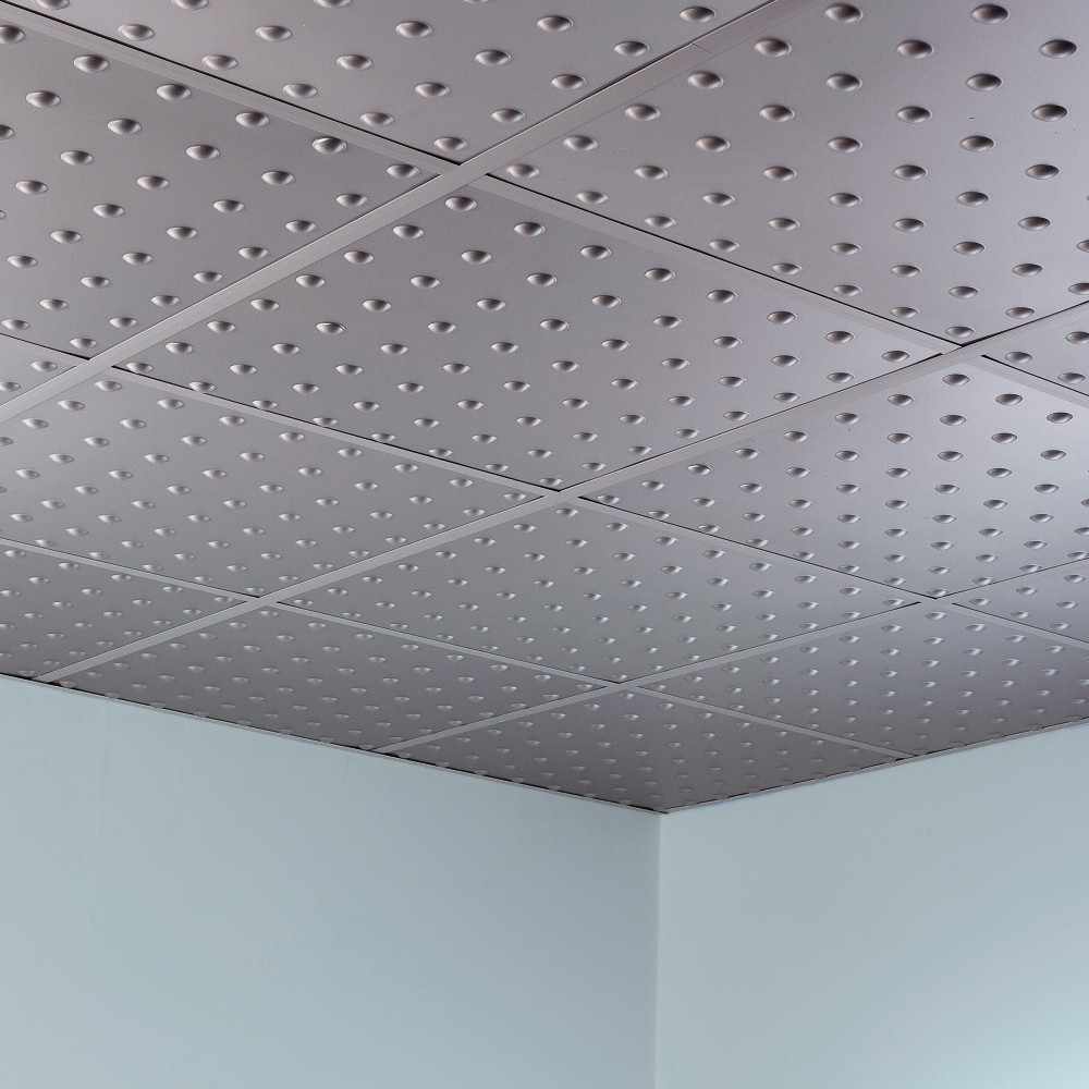 Fasade – Dome 2ft x 2ft Lay In Ceiling Tile/Panels (5 Pack)